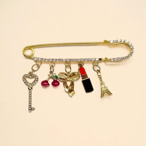 Paris Chic Pin Charm